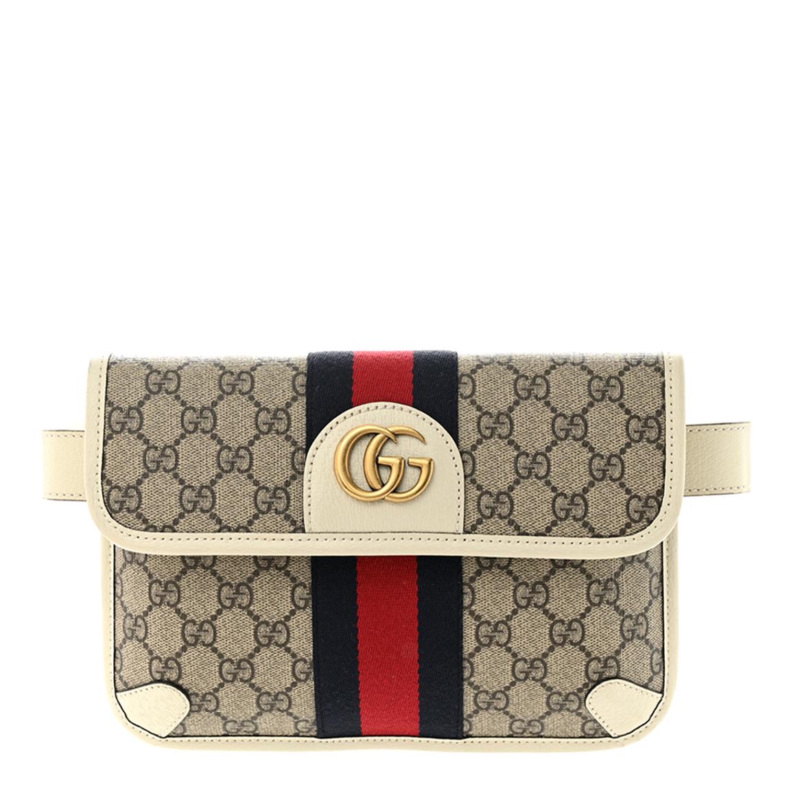 Gucci Beige Ophidia Belt Bag main product photo