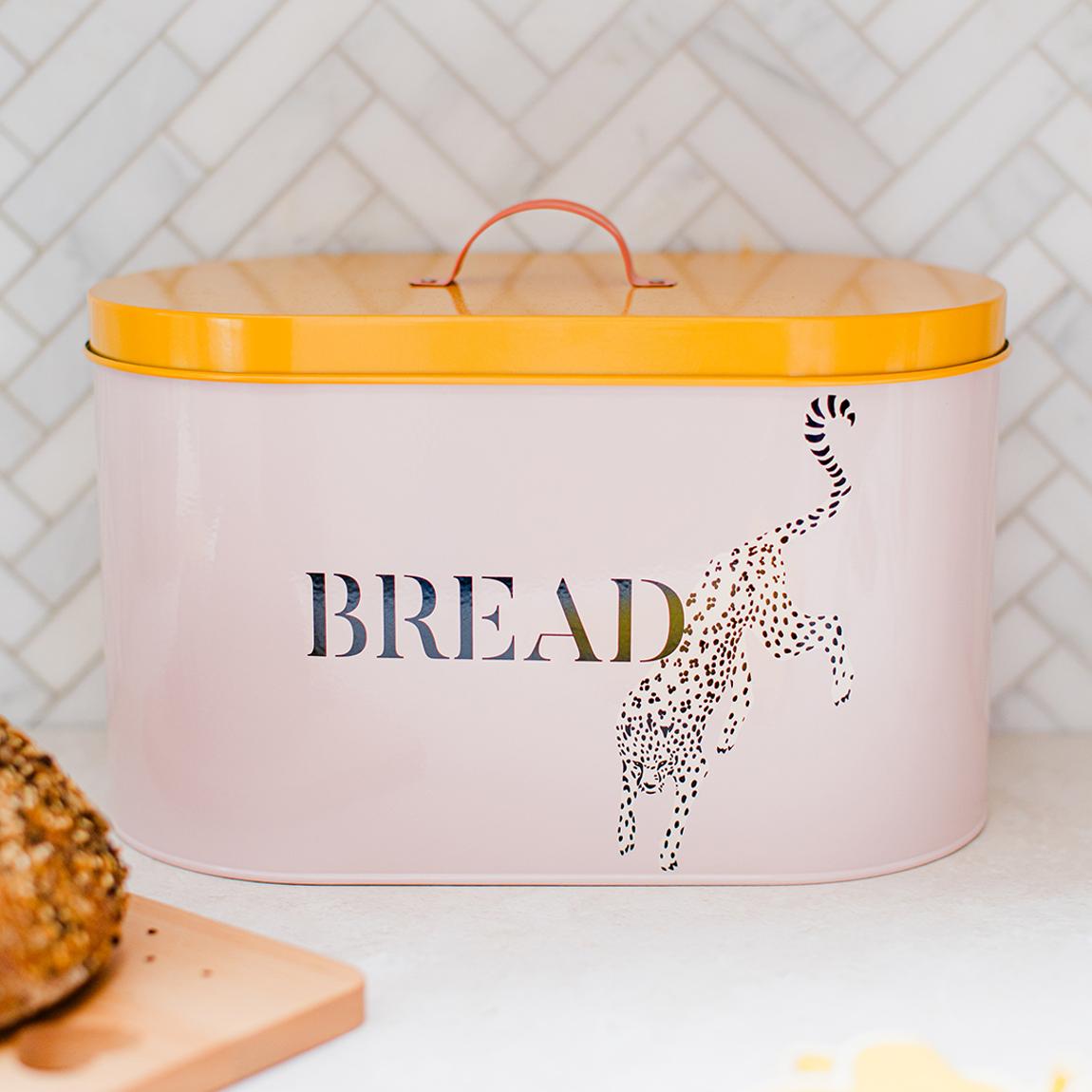 Cheetah Bread Bin main product photo