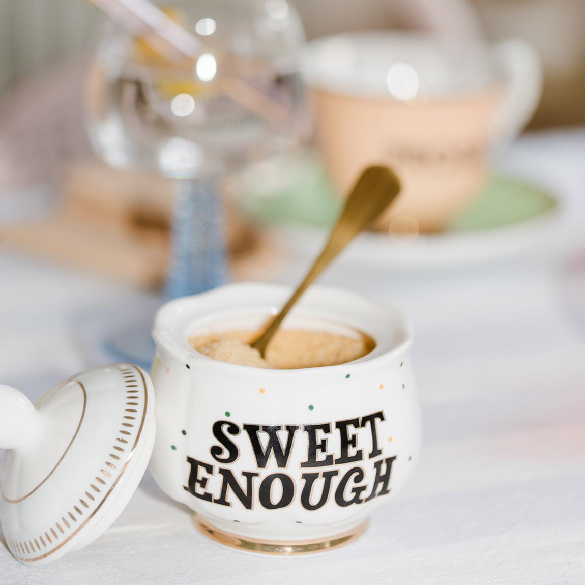 Sweet Enough Sugar Bowl with Lid main product photo