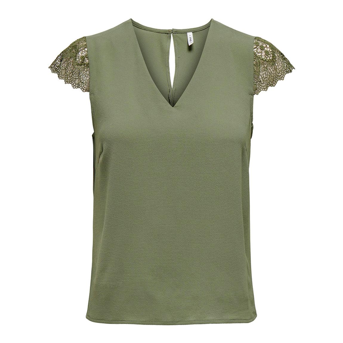 Olivine V-Neck Top main product photo