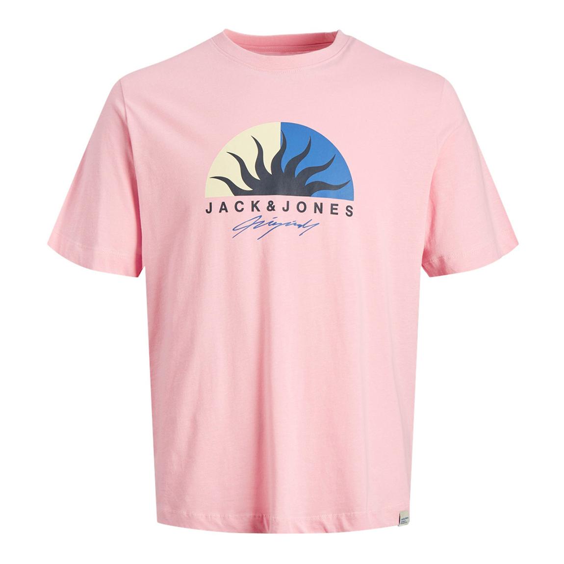 Prism Pink Logo Cotton T-Shirt main product photo