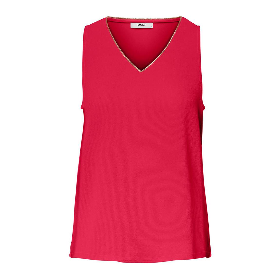 Viva Magenta V-Neck Top main product photo