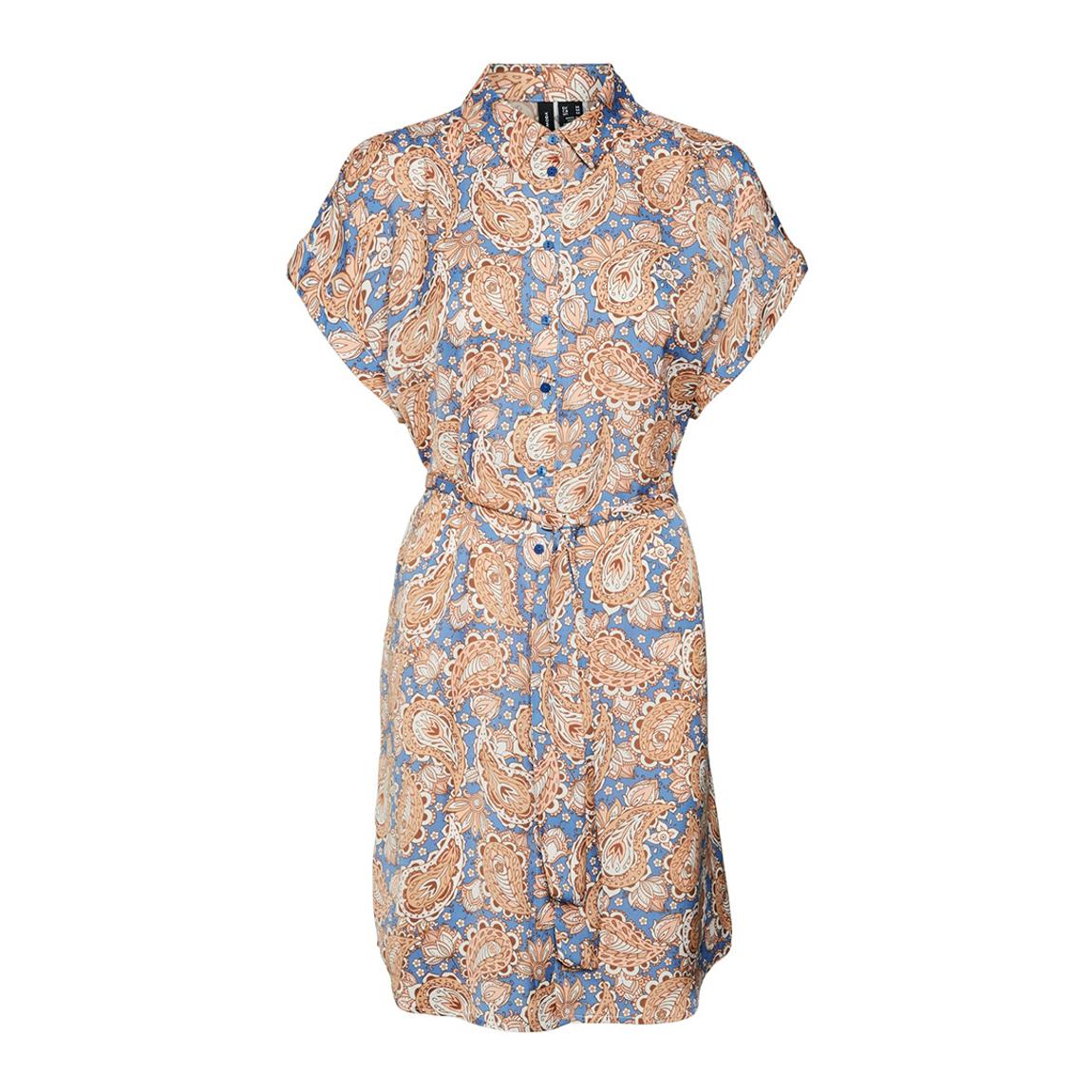 Delft Cap Sleeve Dress main product photo