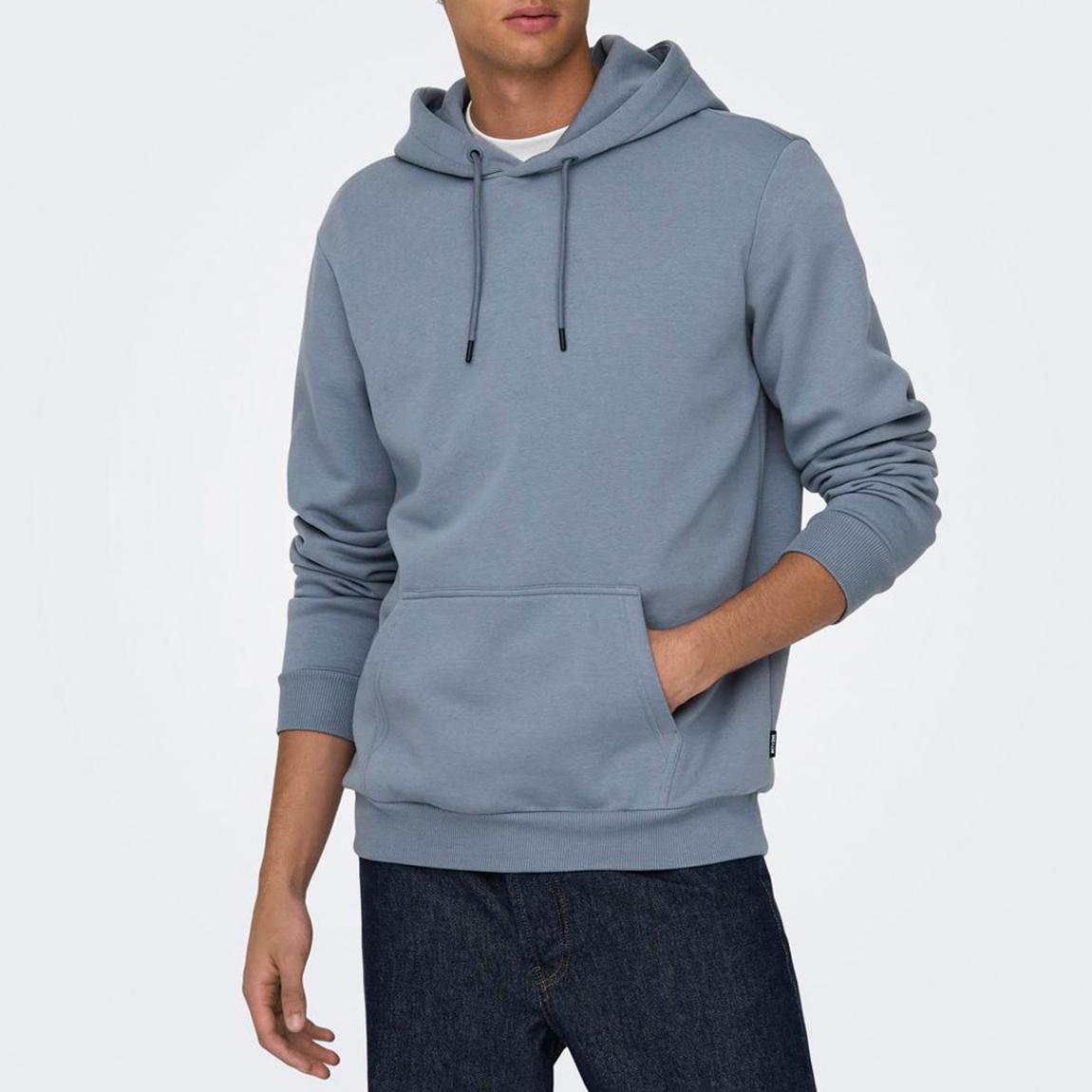 Flint Stone Cotton Blend Hoodie main product photo