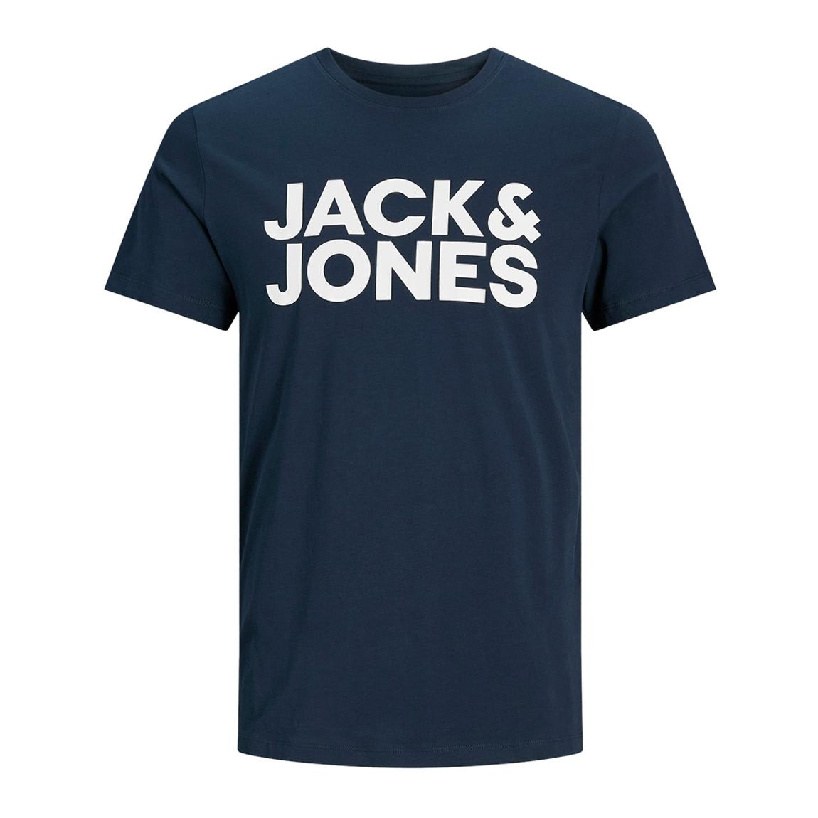Navy Blazer Logo Cotton T-Shirt main product photo