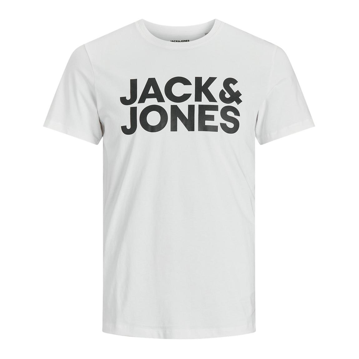 White Logo Cotton T-Shirt main product photo