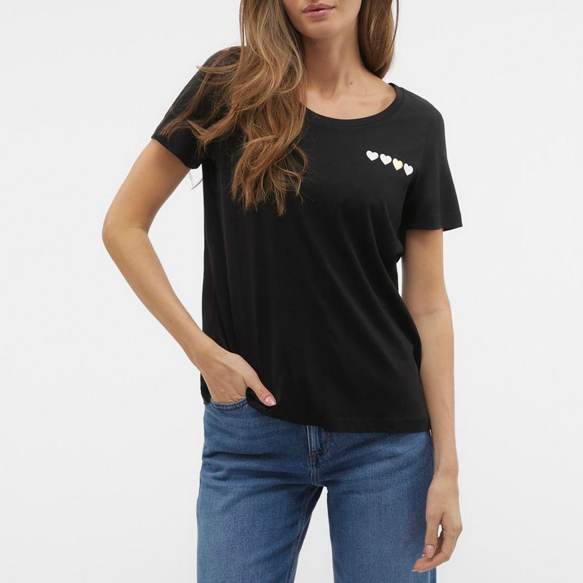 Black Organic Cotton T-Shirt main product photo