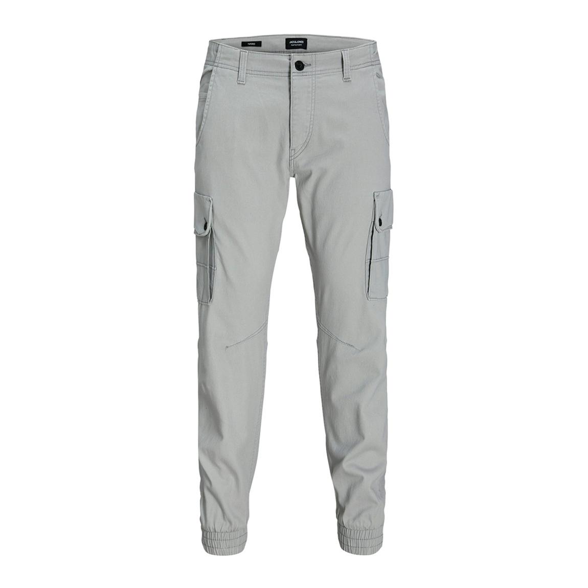 Ultimate Grey Cargo Cotton Trousers main product photo