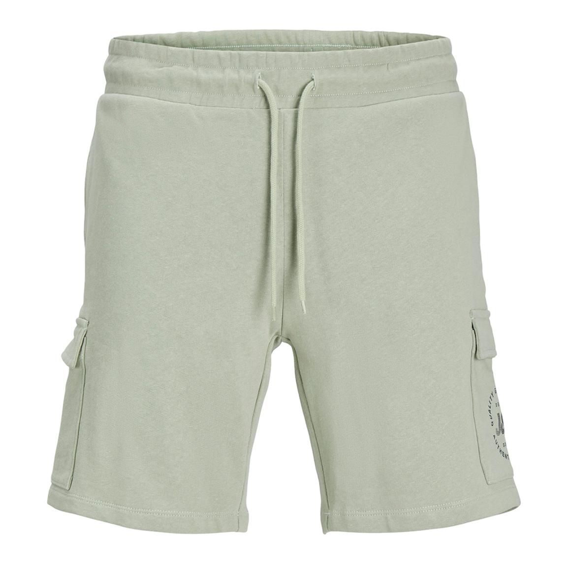 Desert Sage Cargo Cotton Blend Sweat Shorts main product photo