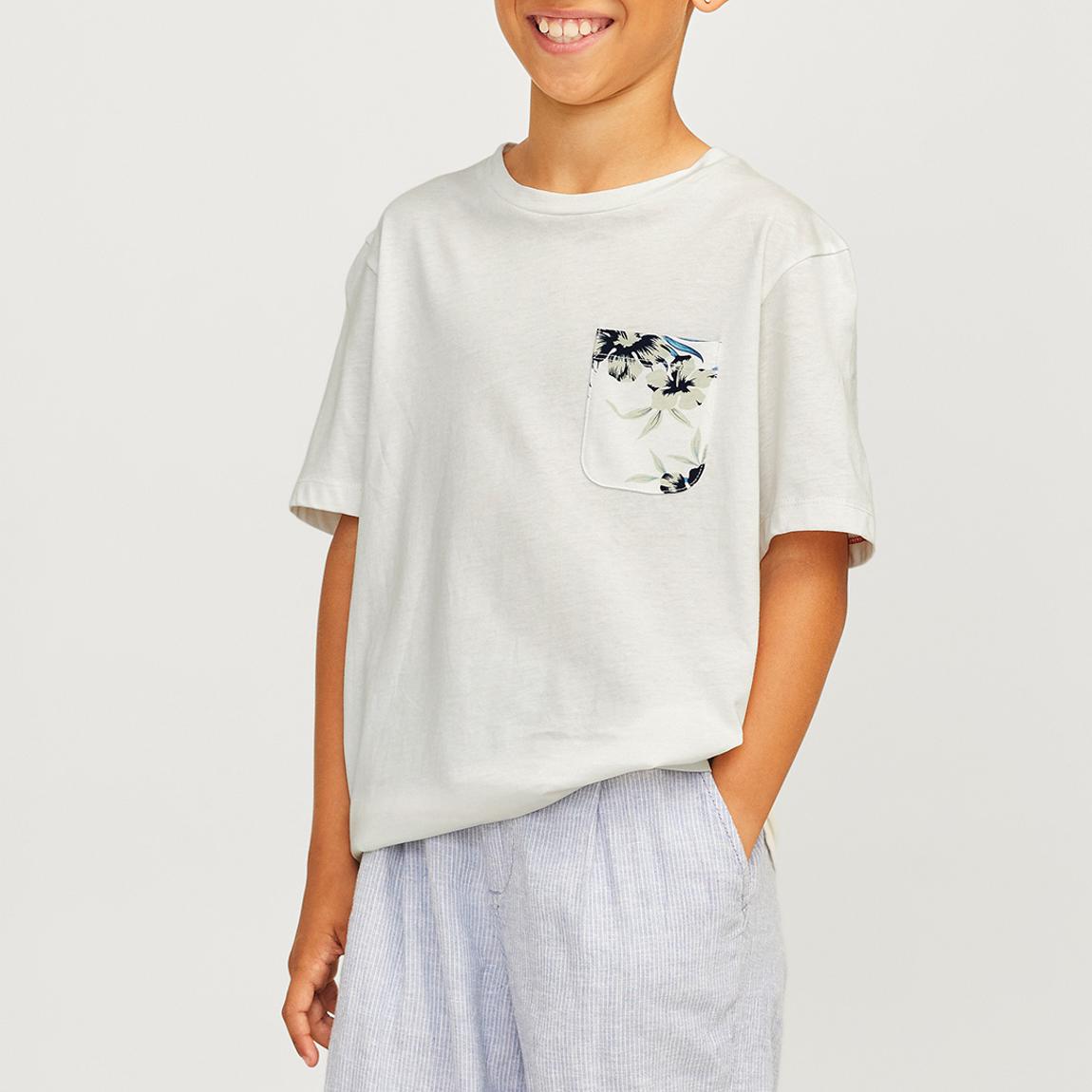 Cloud Dancer Pocket Cotton T-Shirt main product photo