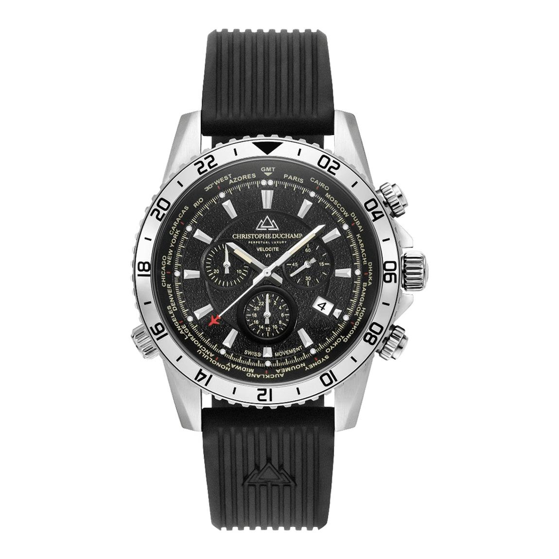 Men's Black Velocite Watch 48mm main product photo