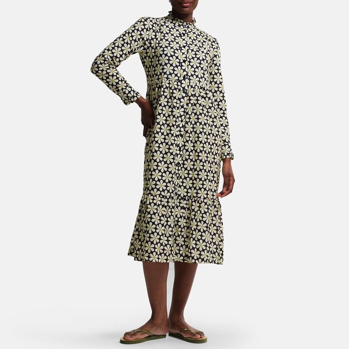 Black Orla Kiely Cotton Dress main product photo