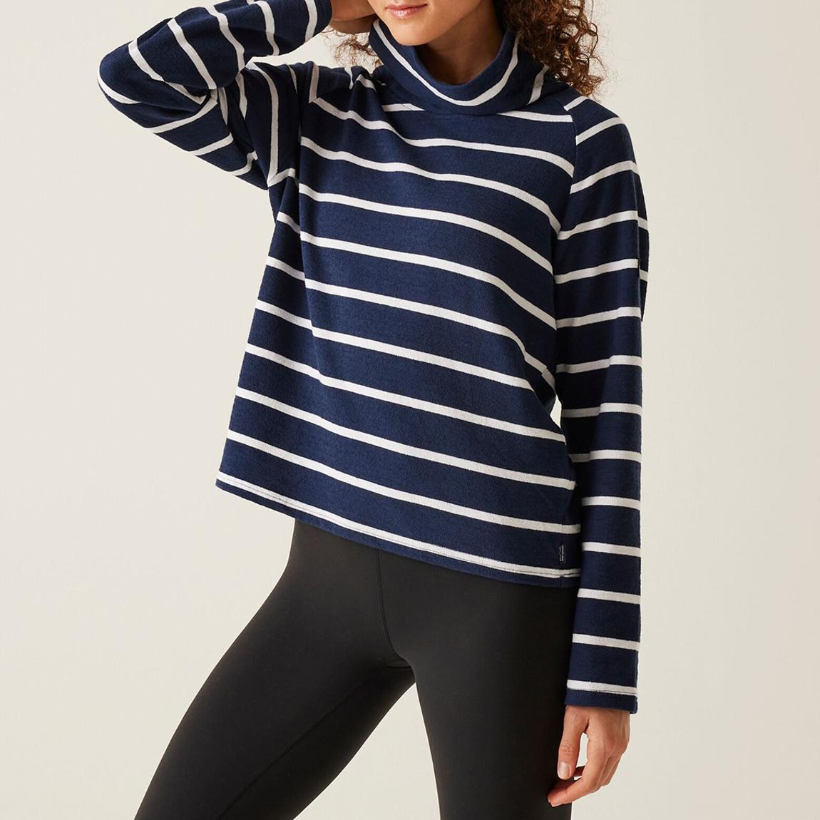 Navy Havendo Stripe Sweatshirt main product photo