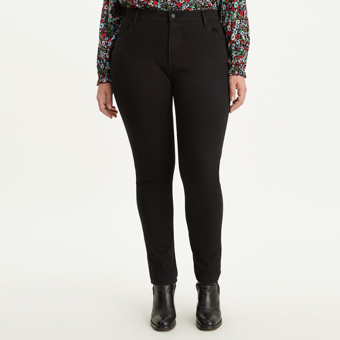Plus Black 721™ Skinny Stretch Jeans main product photo