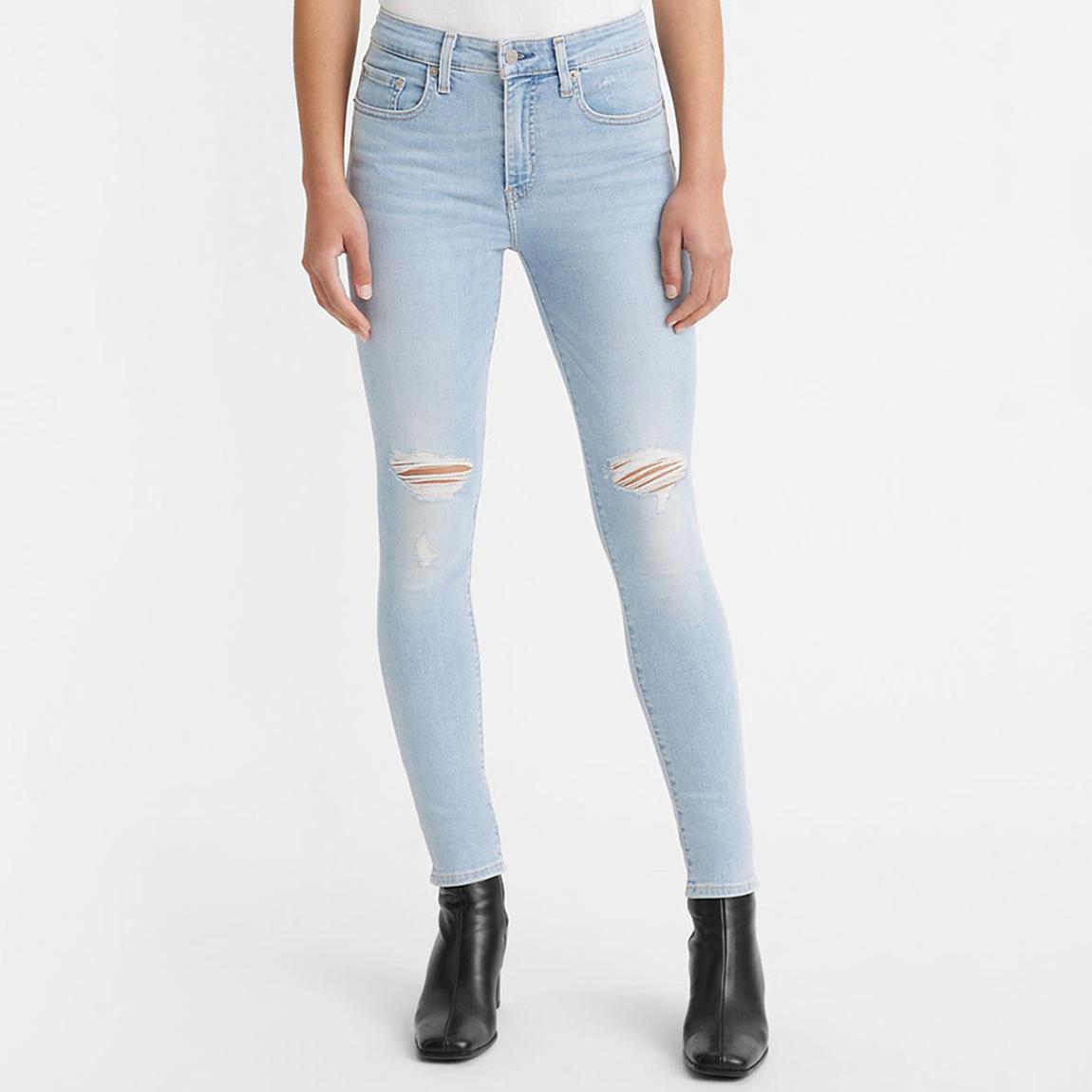 Light Blue 721™ High Rise Skinny Stretch Jeans main product photo