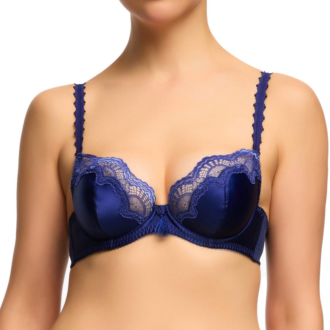 Navy Starlift Balconette Bra main product photo