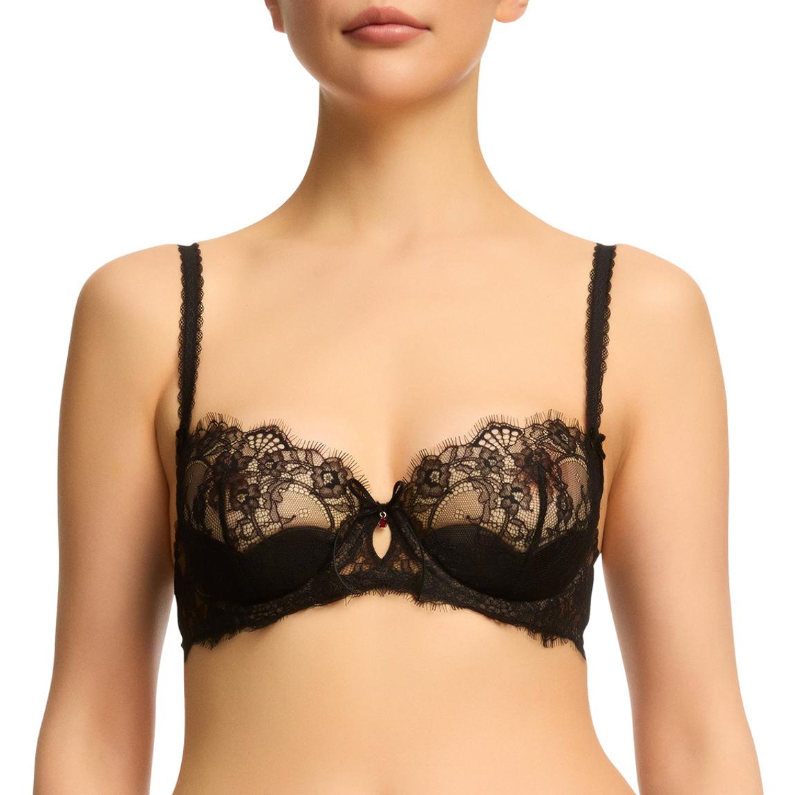 Black Zsa Zsa Underwire Bra main product photo