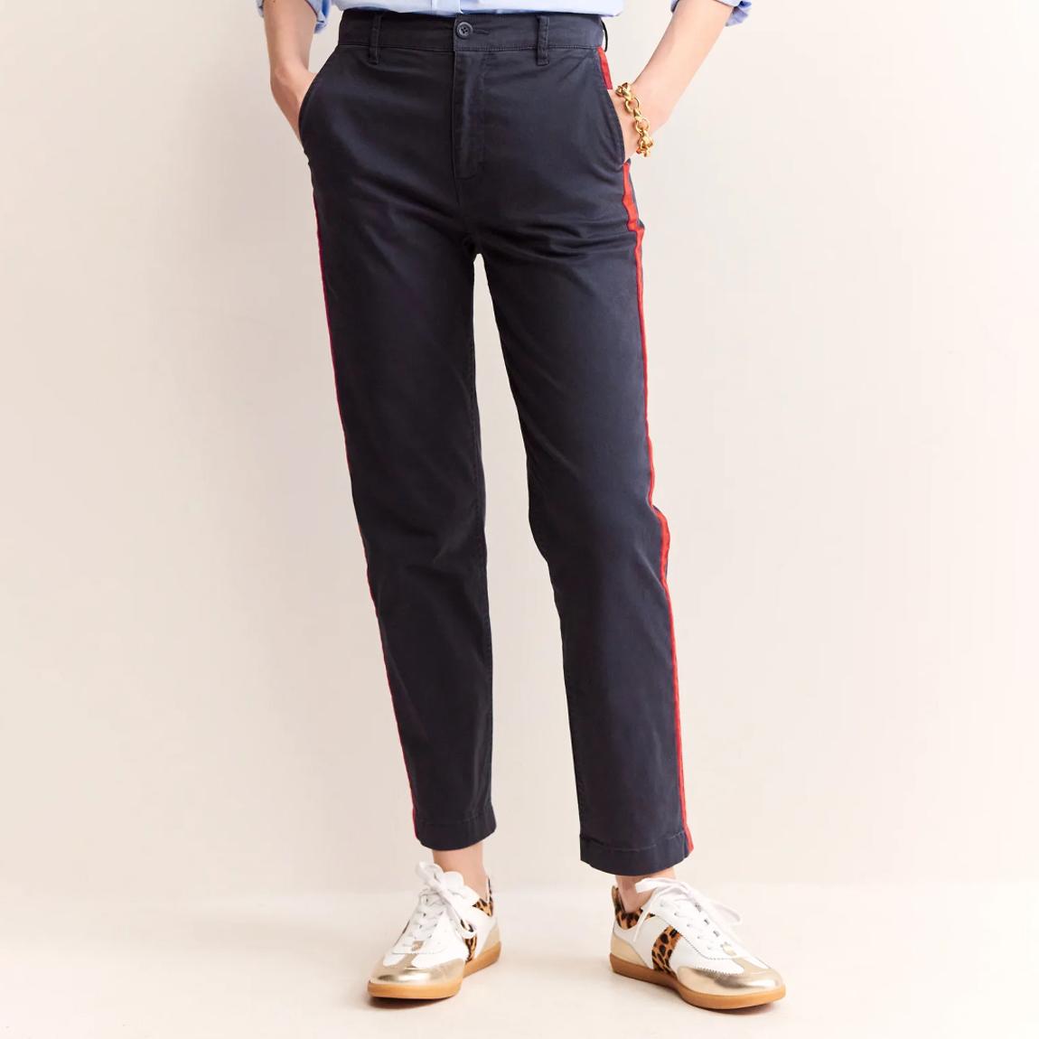 Navy Barnsbury Chino Trousers main product photo