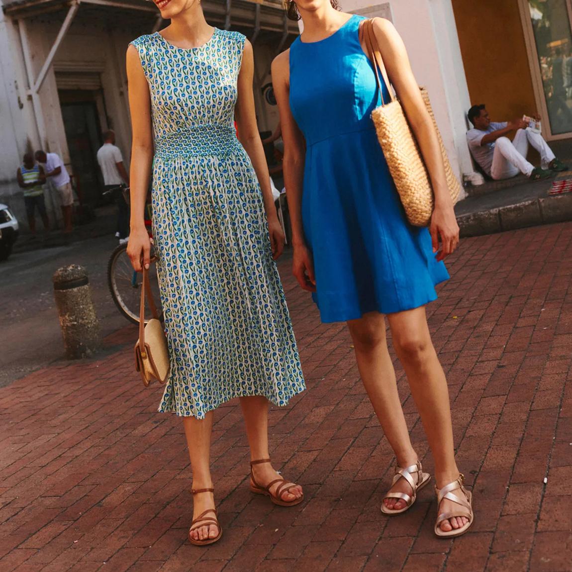 knee length dresses for ladies Thea Velvet Midi Dress-Viola