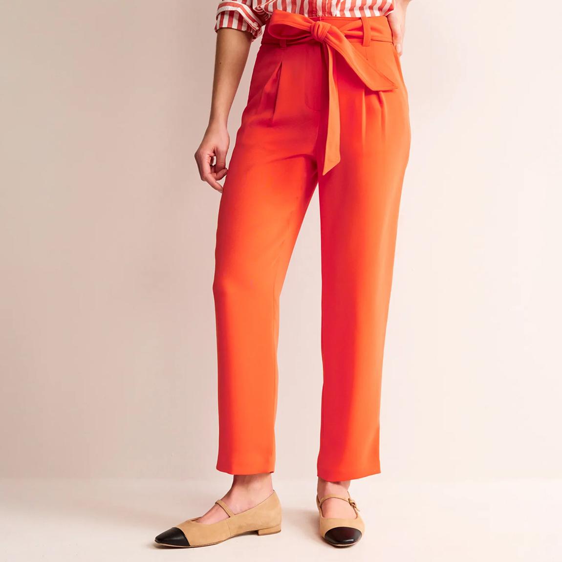 Orange Tapered Trousers main product photo