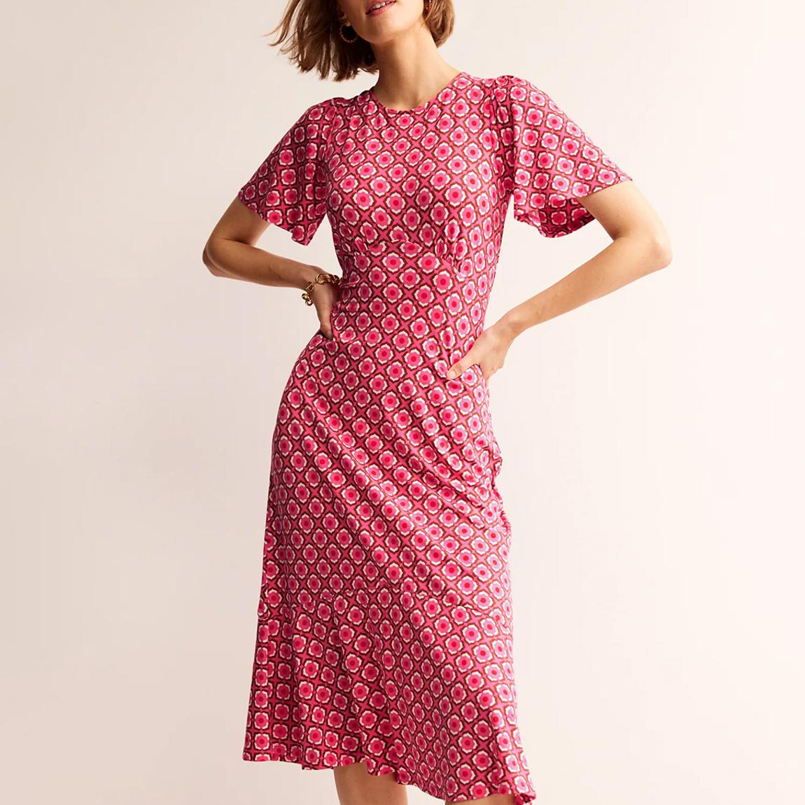 Pink Felicity Tea Dress main product photo