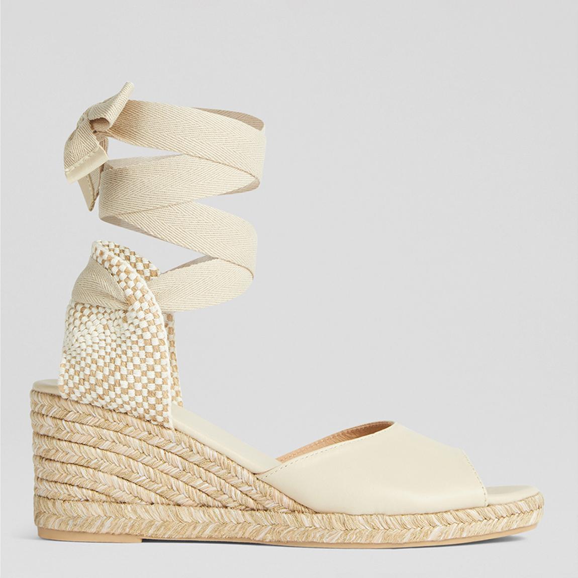 Cre-Ecru Marianne Wedge Sandals main product photo
