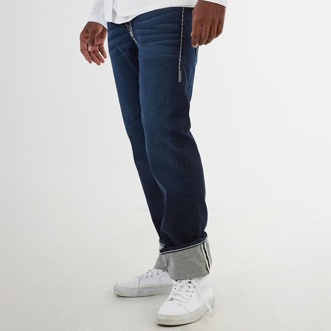 Dark Blue Ricky Straight Leg Jeans main product photo