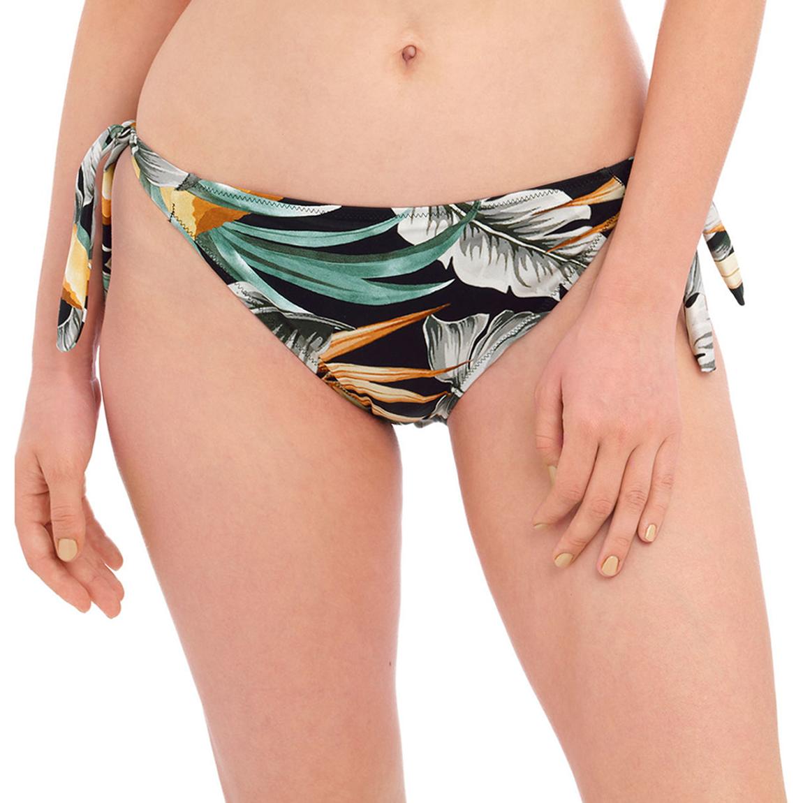 Multi Printed Bamboo Grove Tie Side Bikini Brief main product photo