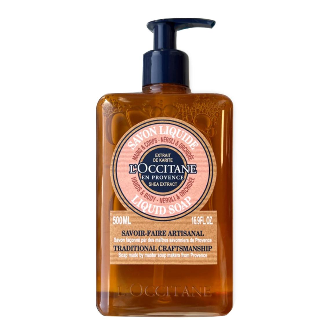 Shea Neroli Liquid Soap 500ml main product photo