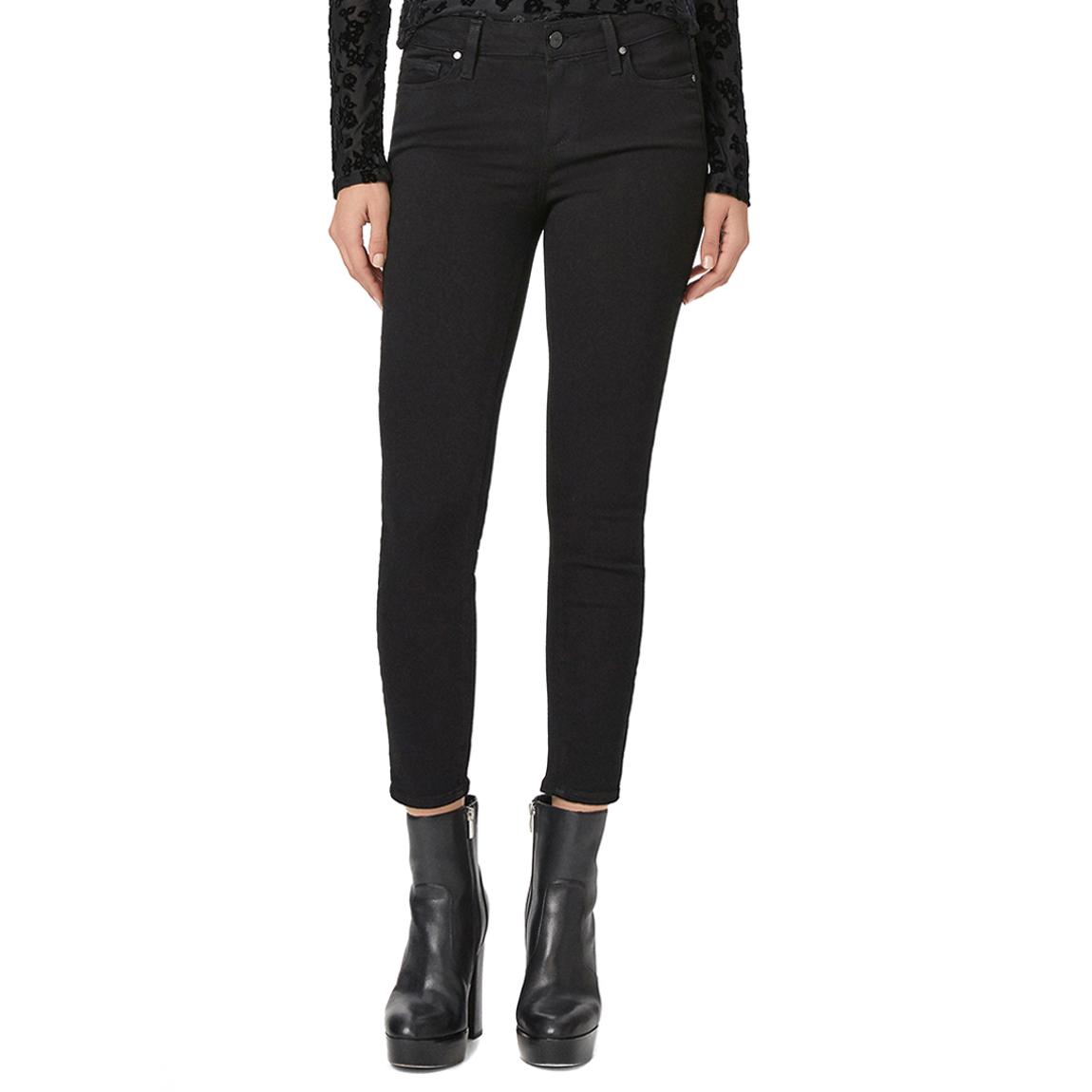 Black Verdugo Skinny Crop Jeans main product photo