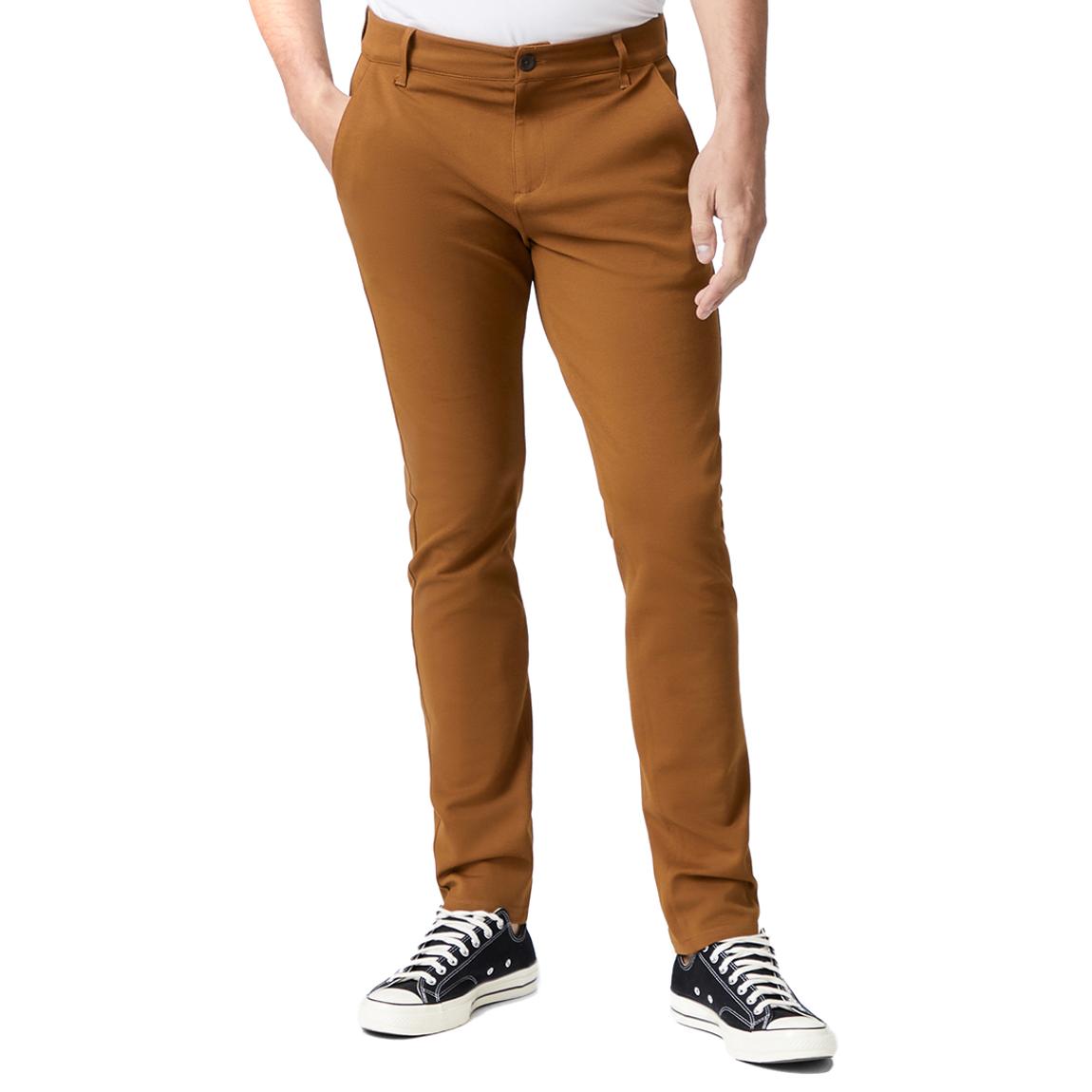 Brown Stafford Straight Trousers main product photo