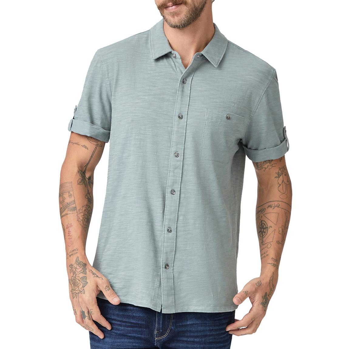 Blue Cotton Brayden Short Sleeve Shirt main product photo