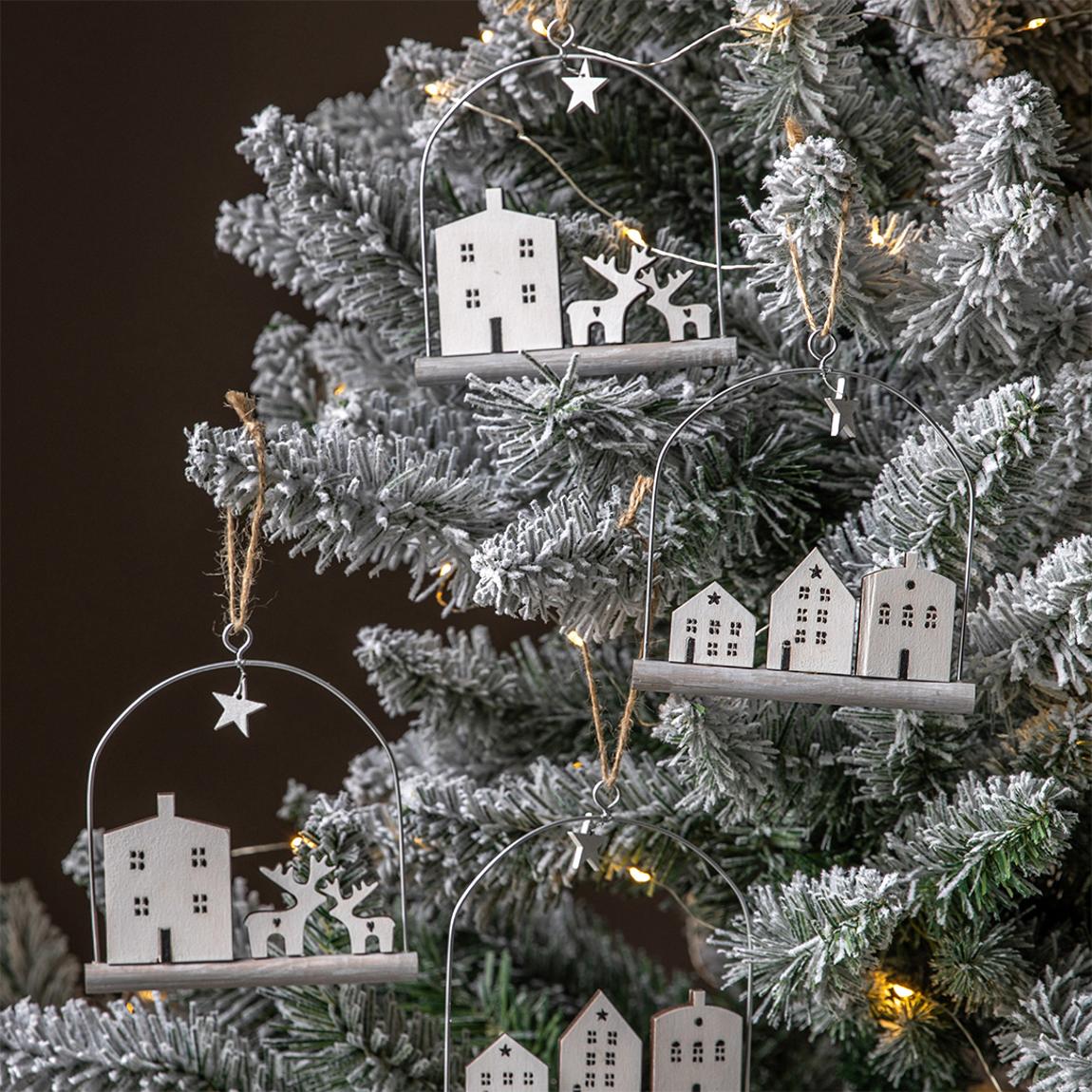 Hanging Winter Scene Decoration main product photo