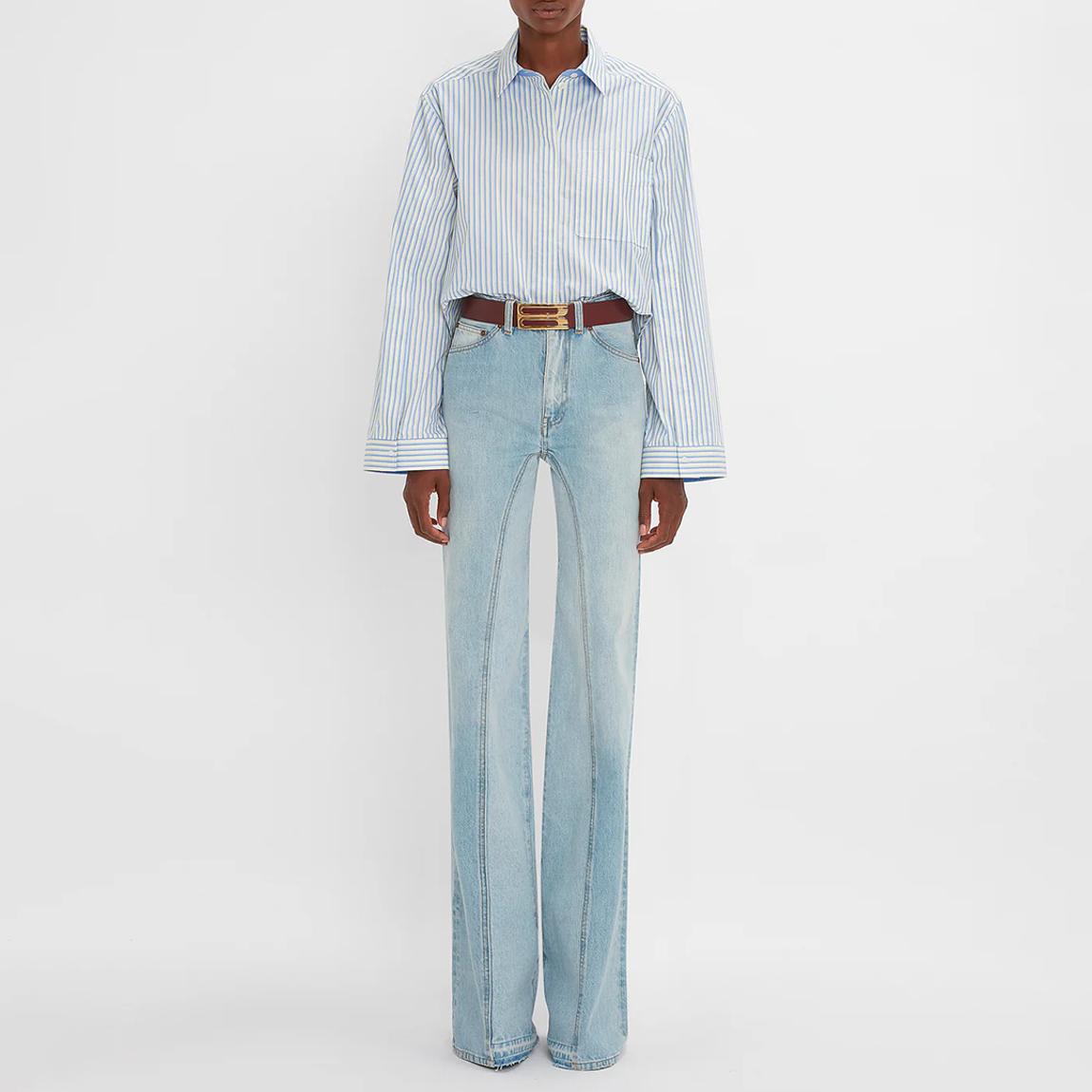 Light Wash Bianca Wide Leg Jeans main product photo