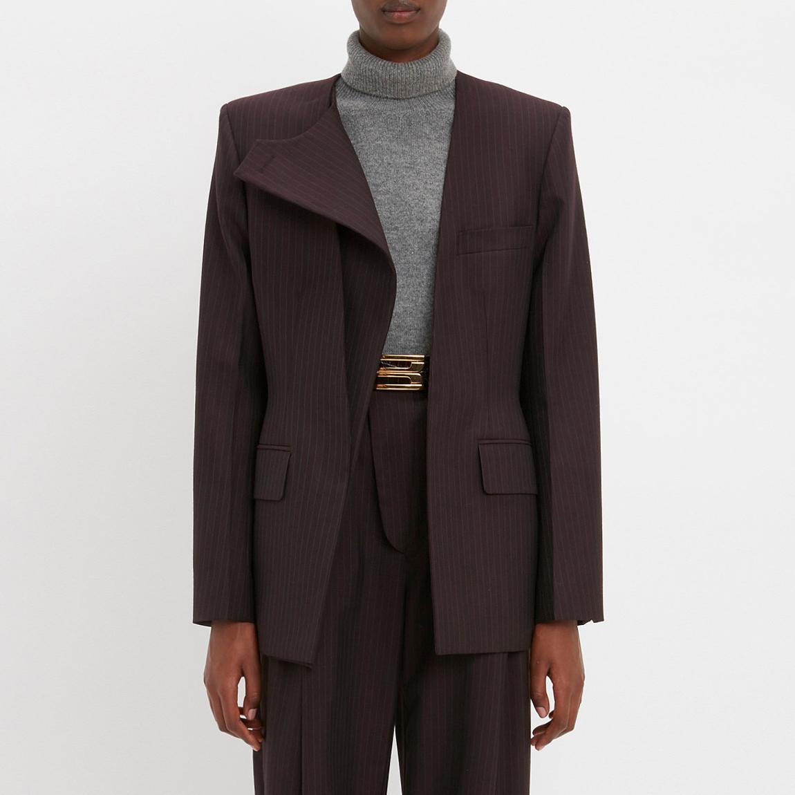 Brown Wrap Front Jacket main product photo