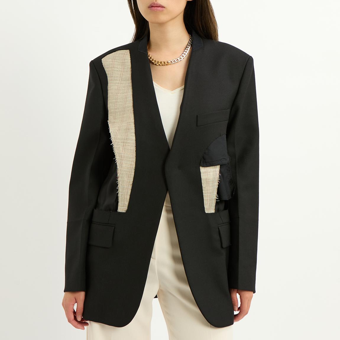 Black Cut Out Blazer main product photo