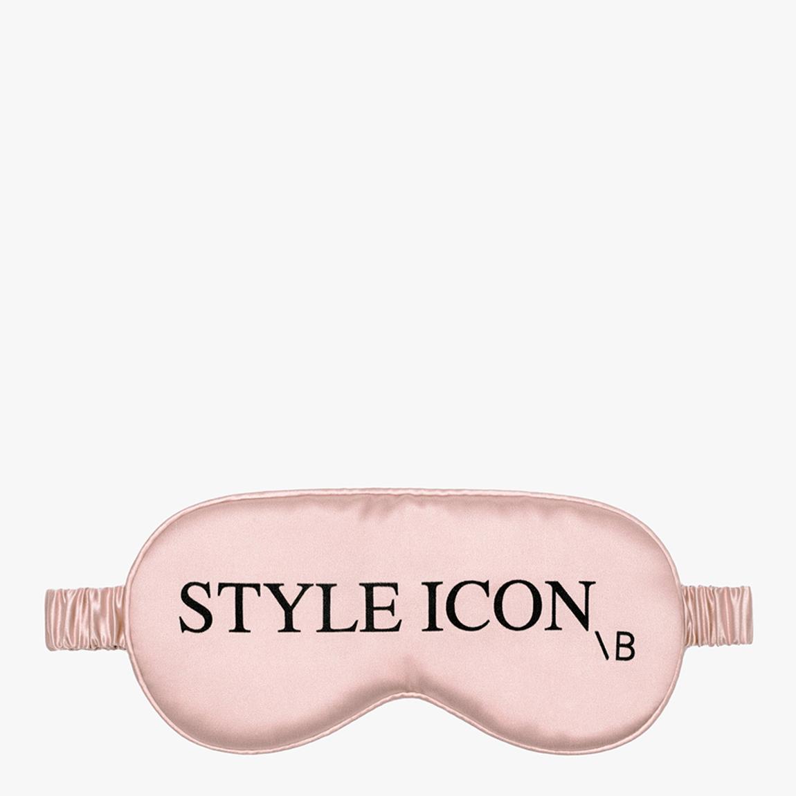 Pink Style Icon Silk Eye Mask main product photo