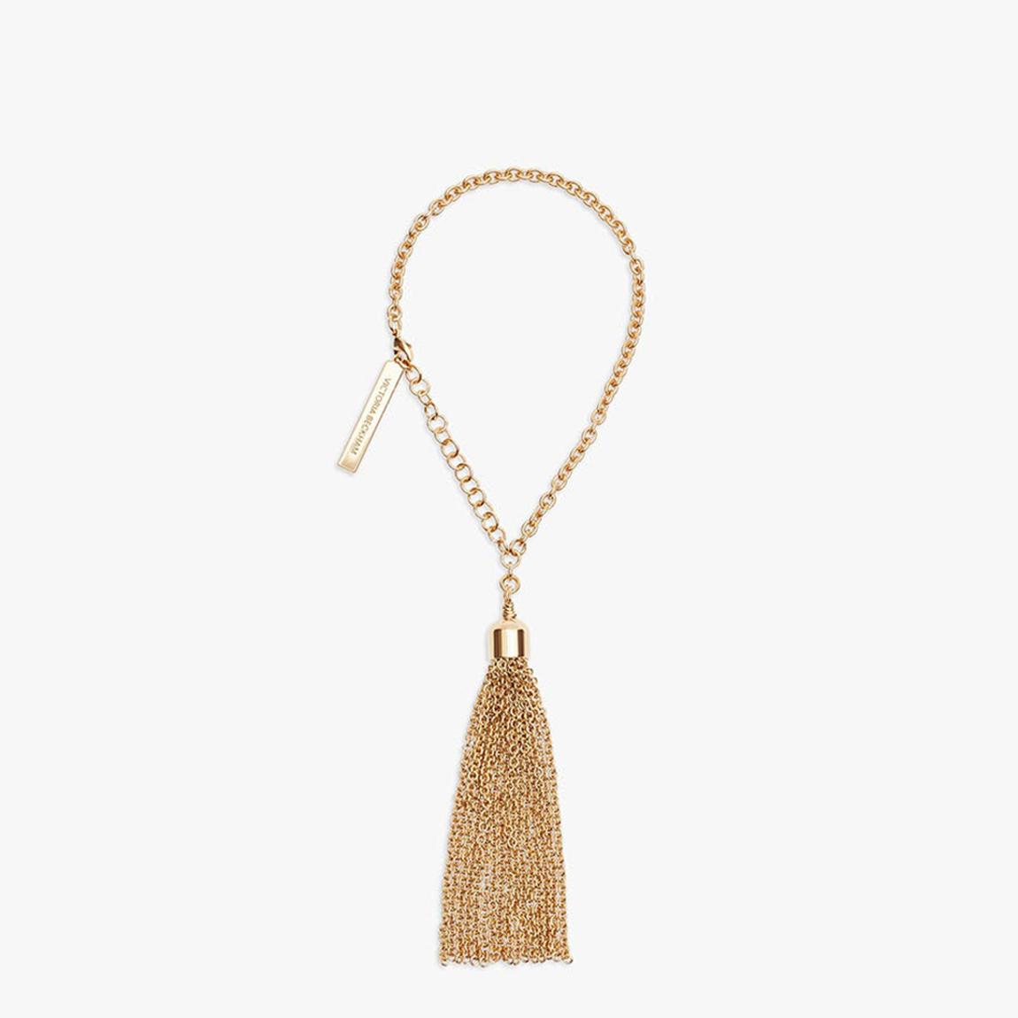 Gold Tassel Brass Bracelet main product photo