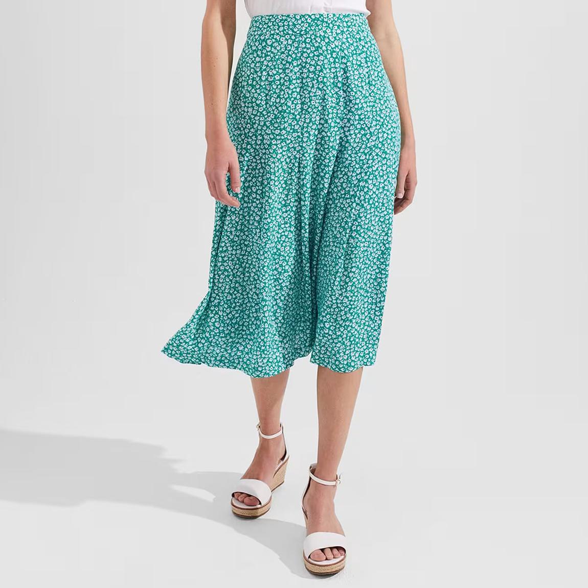 Green Dianne Midi Skirt main product photo