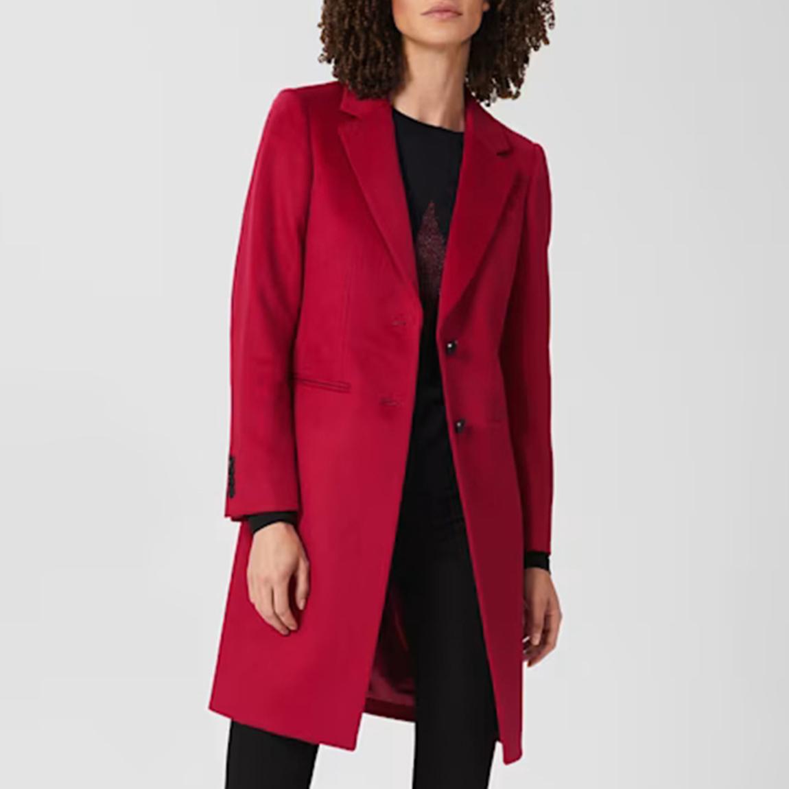 Pink Tilda Wool Coat main product photo