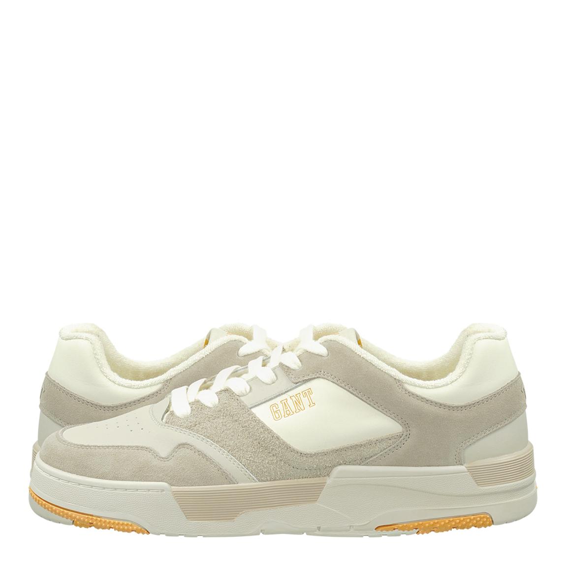 Beige & White Brookpal Sneaker main product photo