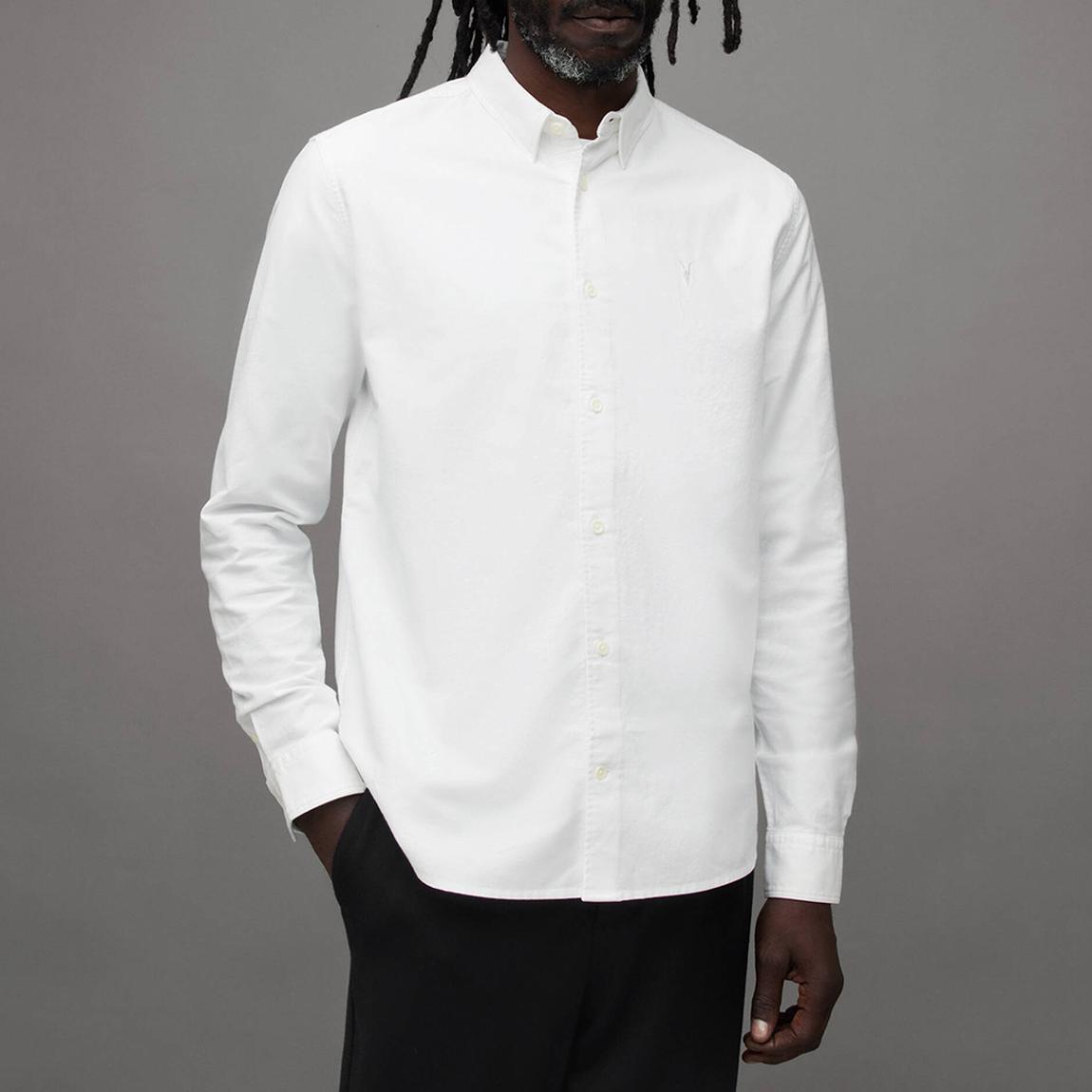 White Hermosa Casual Shirt main product photo