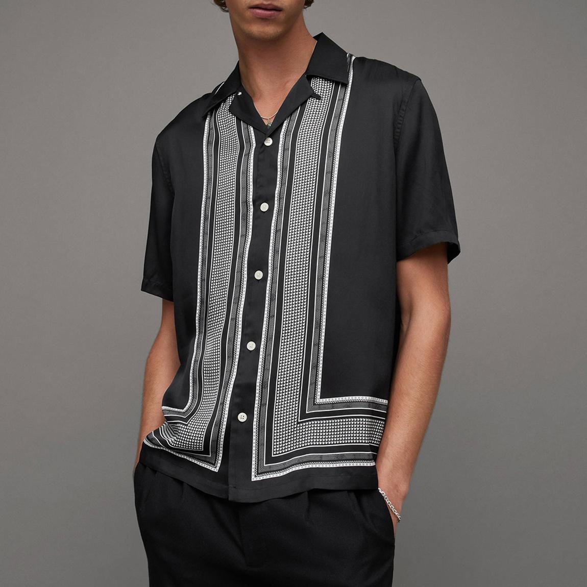 Black Orizabo Short Sleeve Shirt main product photo