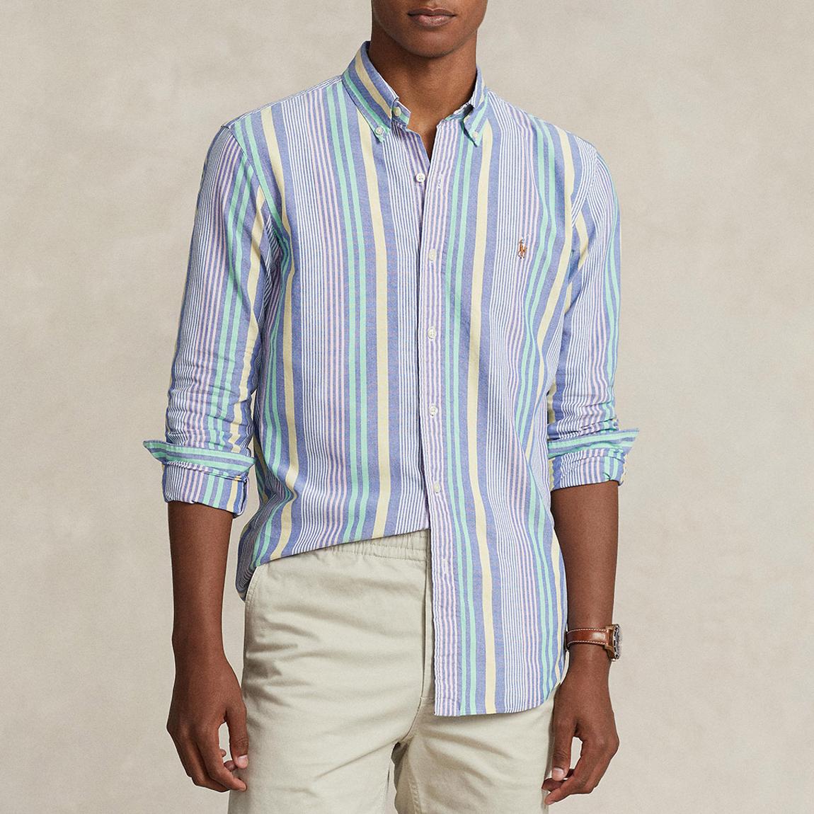 Blue Striped Cotton Shirt main product photo