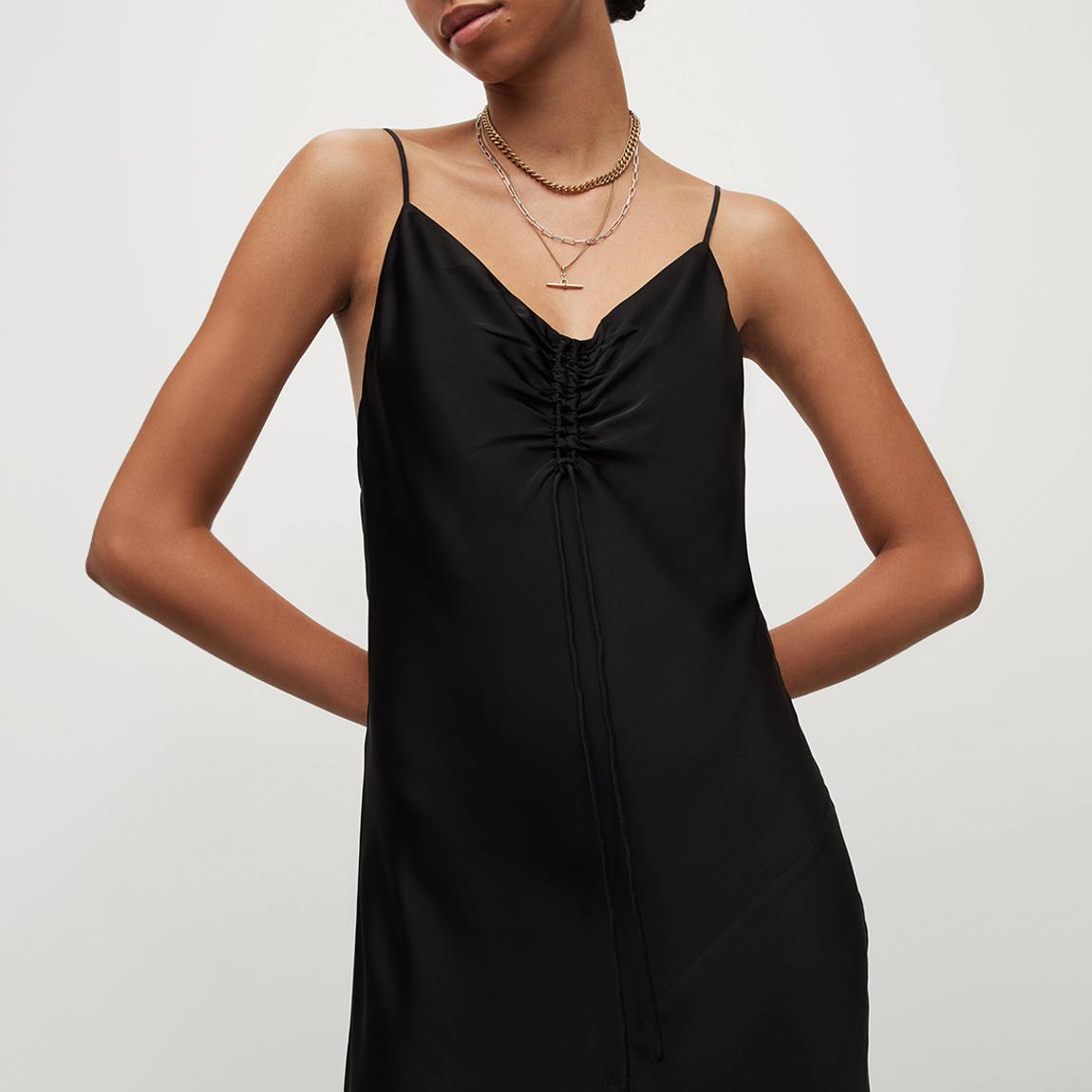 sachin and babi light blue dress second hand All Saints AllSaints Black Mini Dress 15 OWNI main image 1
