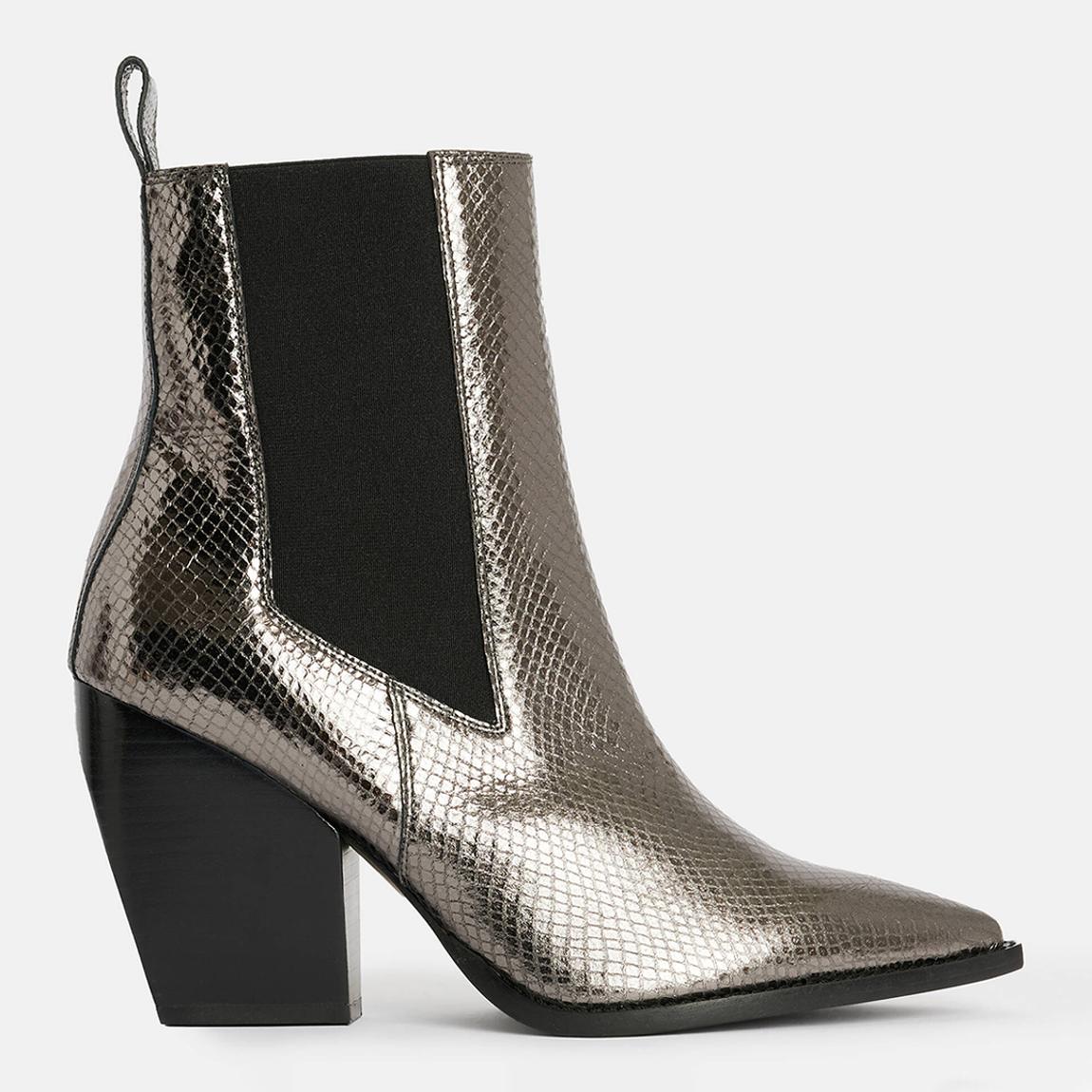 Grey Ria Snake Boots main product photo