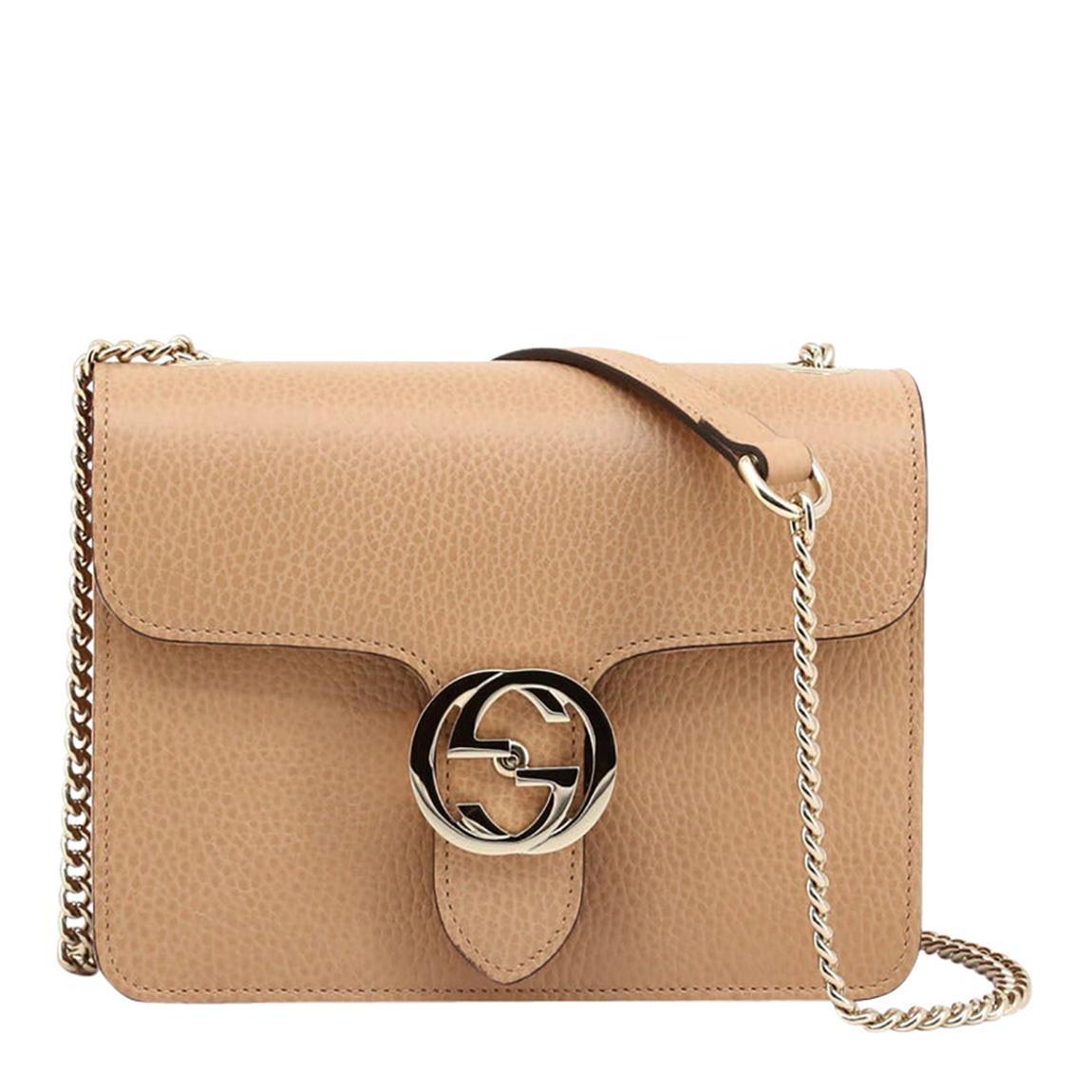 Nude Gucci Interlocking Crossbody Bag main product photo