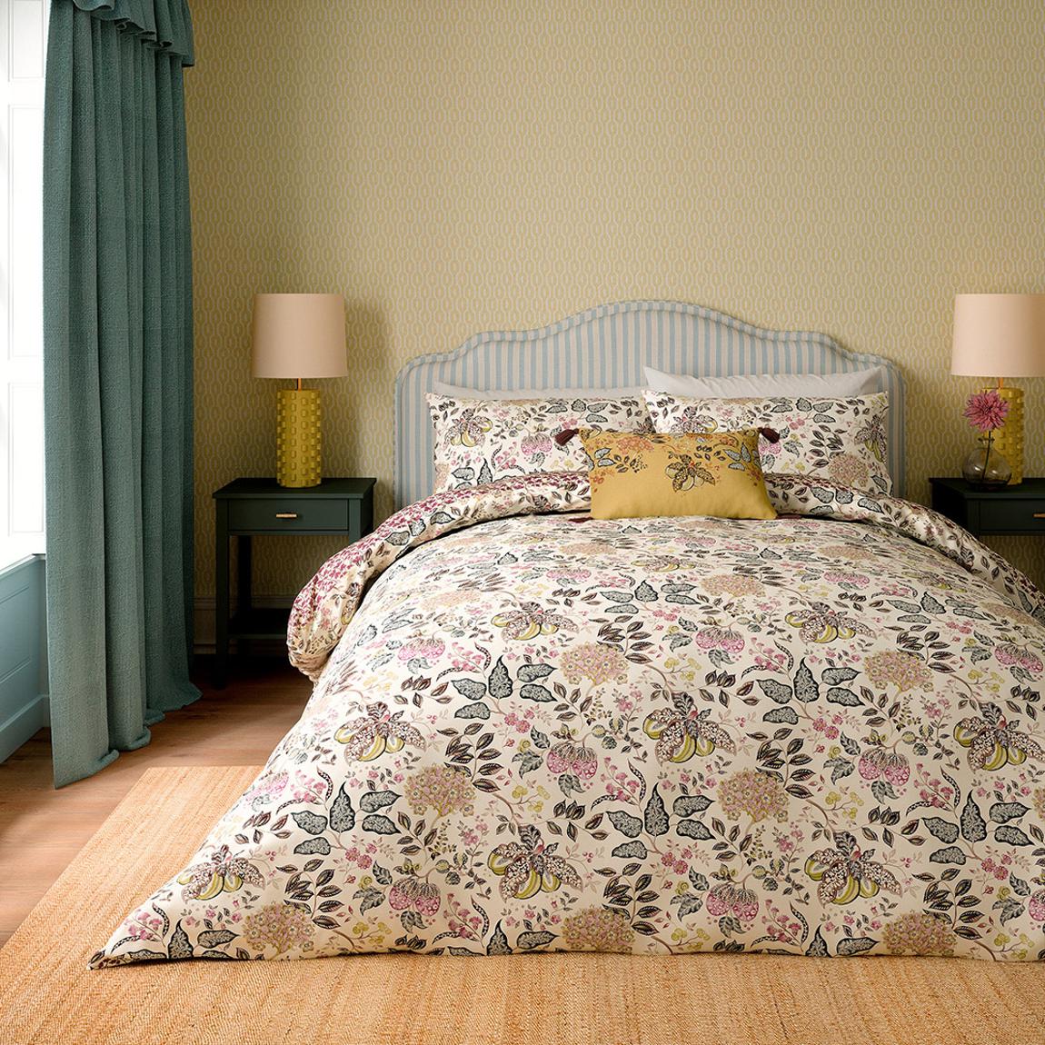 Madagascar Single Duvet Cover Set, Damson main product photo