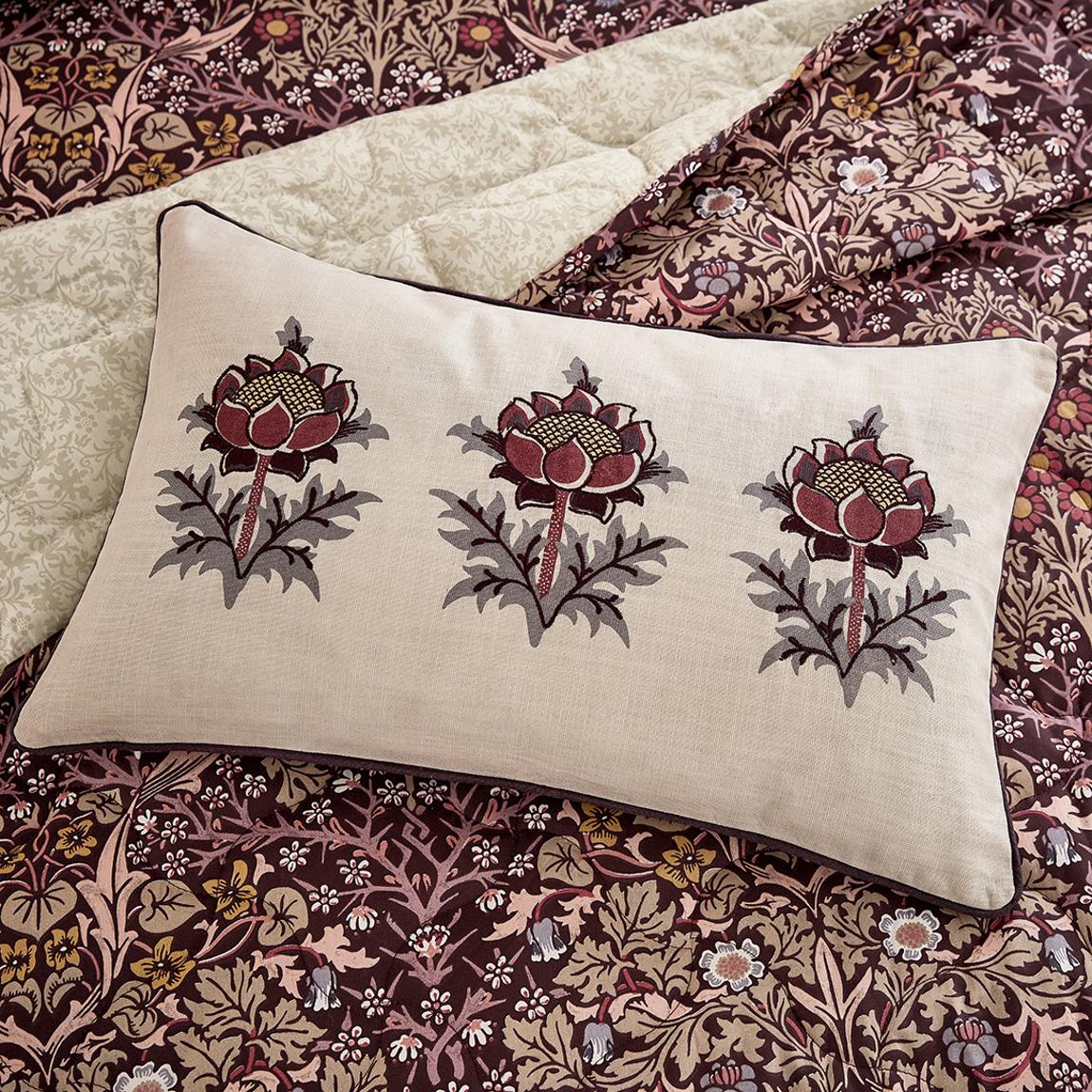 Blackthorn Cushion, Damson main product photo
