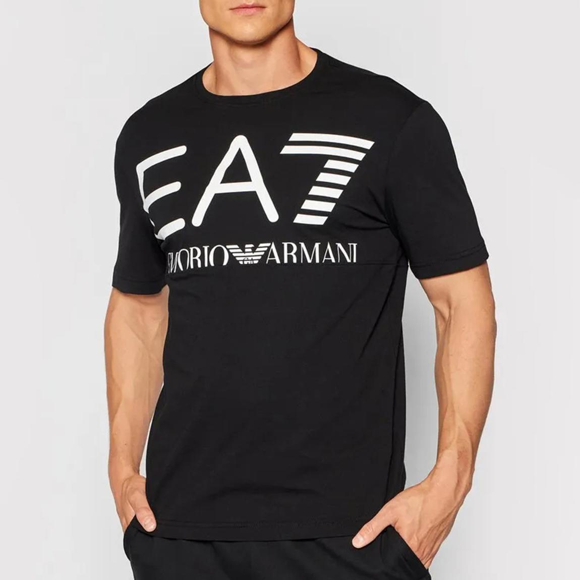 Black Crew Neck Cotton T-Shirt main product photo